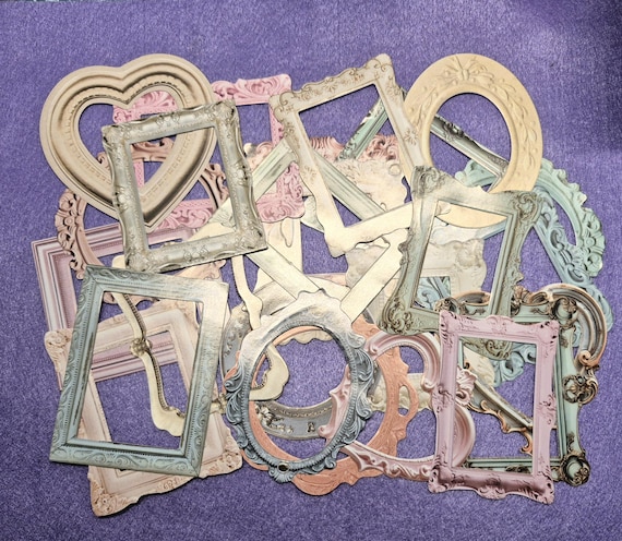 Retro Scrapbook Stickers: Vintage Frames, Decal Stickers, 25/12 pieces