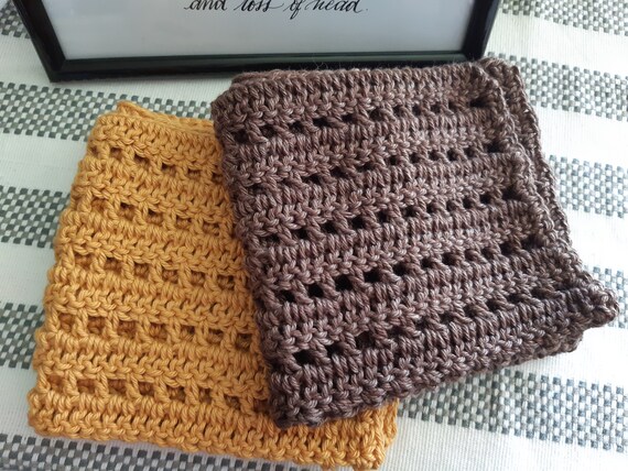 Dish Cloth, Kitchen Towel, Wash Cloth, Pot Holder, Cotton Made, Eco-Friendly, Durable, Hand Made Crochet
