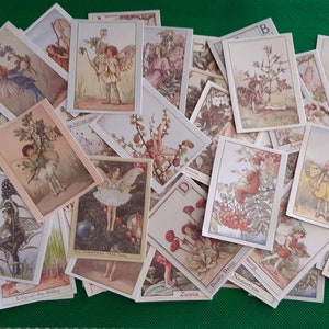 Vintage Stickers, Fairies Stickers, Fairytale Stickers, Set of 60 pieces, High quality images and paper, Scrapbooking, Diary, Embellishment