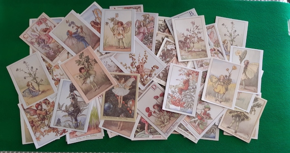 Vintage Stickers, Fairies Stickers, Fairytale Stickers, Set of 60 pieces, High quality images and paper, Scrapbooking, Diary, Embellishment