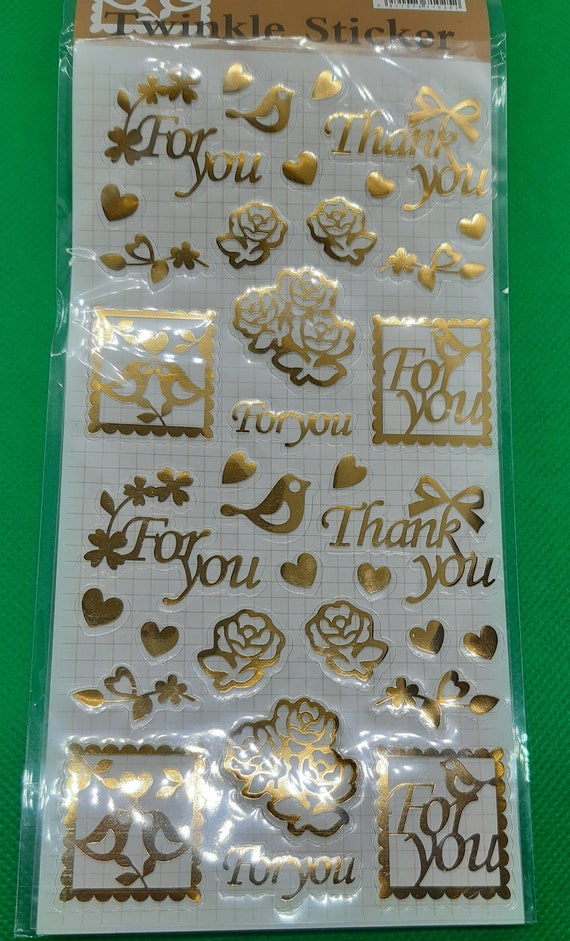 Golding Twinkle Daily Decorative Washi Stickers/ Scrapbooking /Stick Label/ Diary/Stationery/Album Stick/