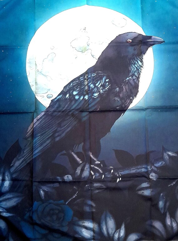 Cape Crow Wall Hanging Tapestry Digital Printing Tapestry 95 x 73cm