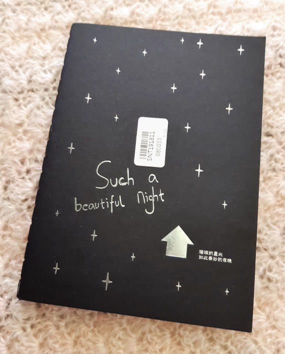 Sketchbook 30 Black Pages Diary For Drawing Painting Book School Gift Graffiti Sketch Office Notebook Paper Supply Black Cover
