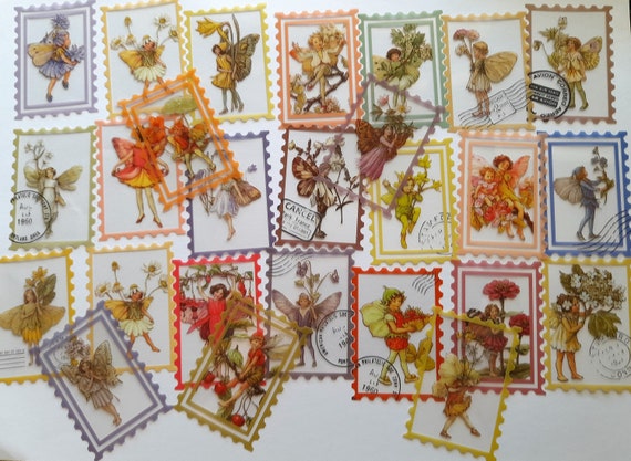 Elves Stamps Vintage Pet Stickers Decorative 25/50 pcs PVC Stickers Scrapbooking Label Diary Stationery Album Phone Journal Planner