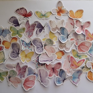 46 teile/paket Schmetterling geschichte Mini Papier Aufkleber, Dekoration, Tagebuch, Scrapbooking,
