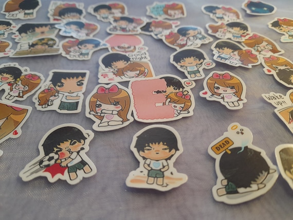 Love Stickers, Feelings Stickers, Love expression, 40 pcs for phone car Label Decorative Stationery Stickers Scrapbooking DIY Diary Album