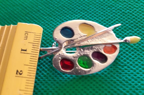 painting lovers brooch, original design, for art lovers. In Gift Bag.