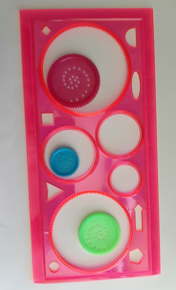 Spirograph Geometric Ruler Drafting Tools Multi-function Painting Puzzle  For Students Drawing Toys Children Learning Art Tool