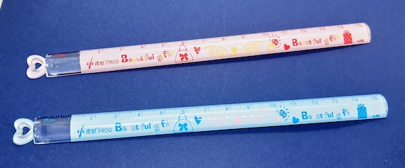 Love Mini Ruler Learning A Good Helper 15 Cm 2 PCS/Lot Children's Favorite Cartoon Straight Ruler Study Measure Stationery
