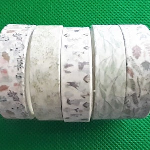 Washi Tape Set, 5pcs/set,  Printing  DIY Masking Tape Cute Stickers School Suppliers Stationery Gift Presented