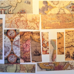 Vintage Maps Japanese Paper Label Paper Sticker 22/45 sztuk Pakiet DIY Diary Junk Journal Decoration Stickers Album Scrapbooking