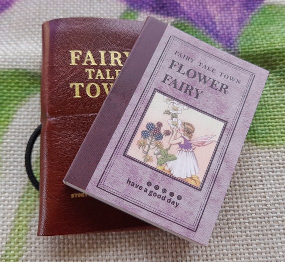 Cute Fairy Tale Town Series 50 Sheets Book Paper Bronzing Cowhide Cover Mini booklet Portable Non Stick Paper DIY Bullet Journaling