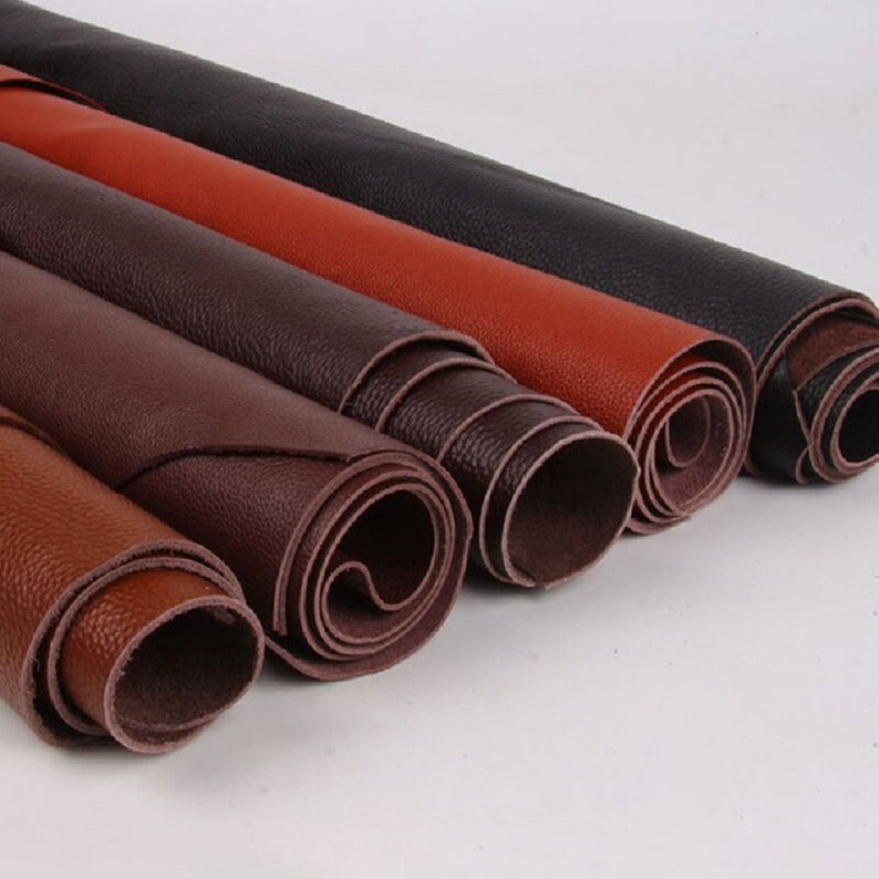 Genuine Leather Hide Real Raw Cowhide Scraps for Crafting Etsy UK