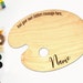 Personalised Wooden Paint Palette Birthday Gifts For Artists Painter Artist Art Teacher Student Gift Custom Pallet CST7094 
