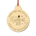 10 PACK Personalised Christmas Baubles Set To Decorate Bauble Christmas Tree Decorations Family Names CST0095 