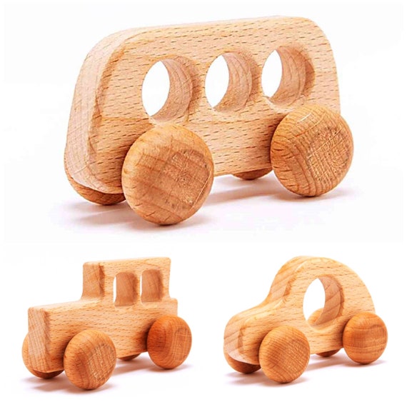 Handmade Wooden Toys Newborn Baby Gifts for 1st Birthday 1 2 3 Etsy UK