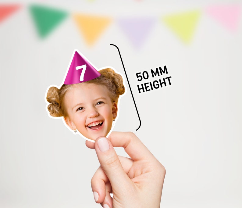 150 x Custom Photo Face Table Confetti 30th Birthday Party Decorations Personalised 21st 25th 40th Decorations For Women Him Her HBD30 bild 5