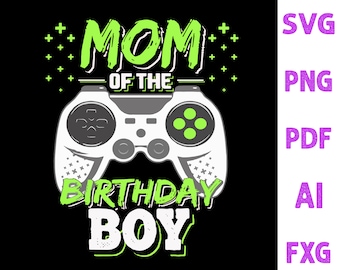 Download Mom Of Gamer Svg Etsy