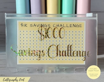 1k Savings Challenge, Sinking Funds, Cash Stuffing, Cash Envelopes, Cash Binder System, Budget Binder, Budget Envelopes, Money Savings