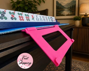 Mahjong Card Holder for edge of table hands free card holder Mahjong Accessories Mahjong Mat