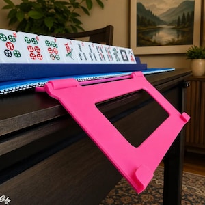 Mahjong Card Holder for edge of table hands free card holder Mahjong Accessories Mahjong Mat