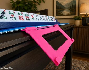 Mahjong Card Holder for edge of table hands free card holder Mahjong Accessories Mahjong Mat