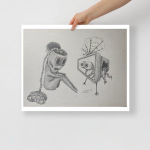 Trennen Ungerahmtes Poster