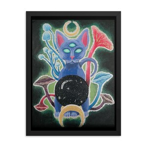 Sphynx Cat Framed poster