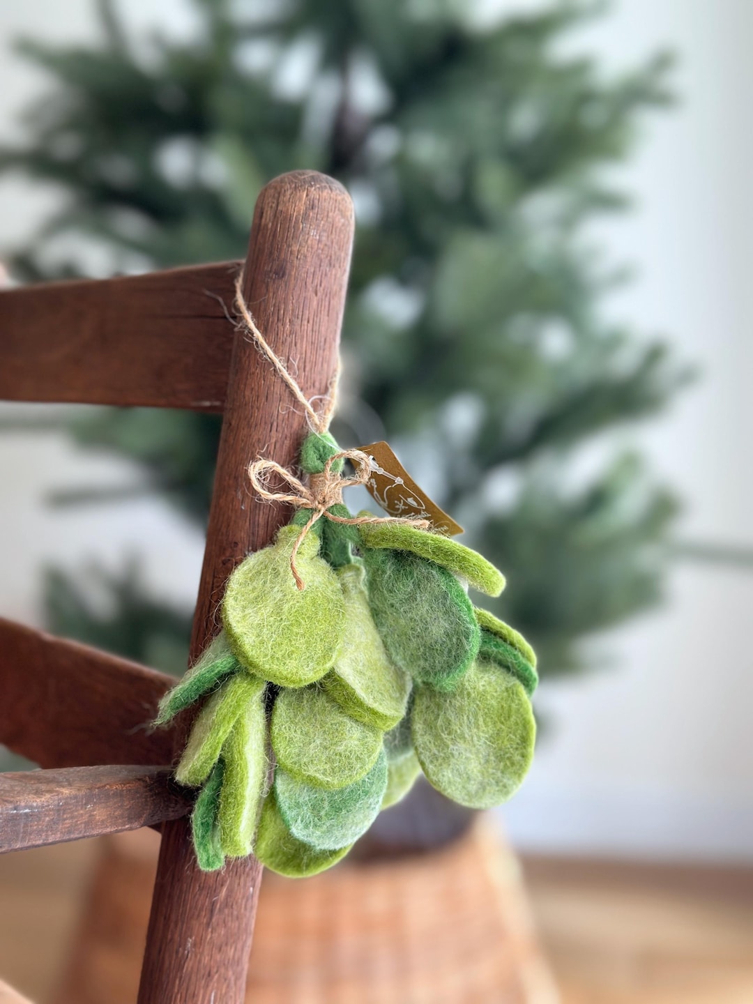 Ornamento Di Natale A Forma Di Chitarra Elettrica In Legno Nero 10cm - Mini Modello Con Custodia E Supporto - Decorazione Albero E Regalo Per Musicisti