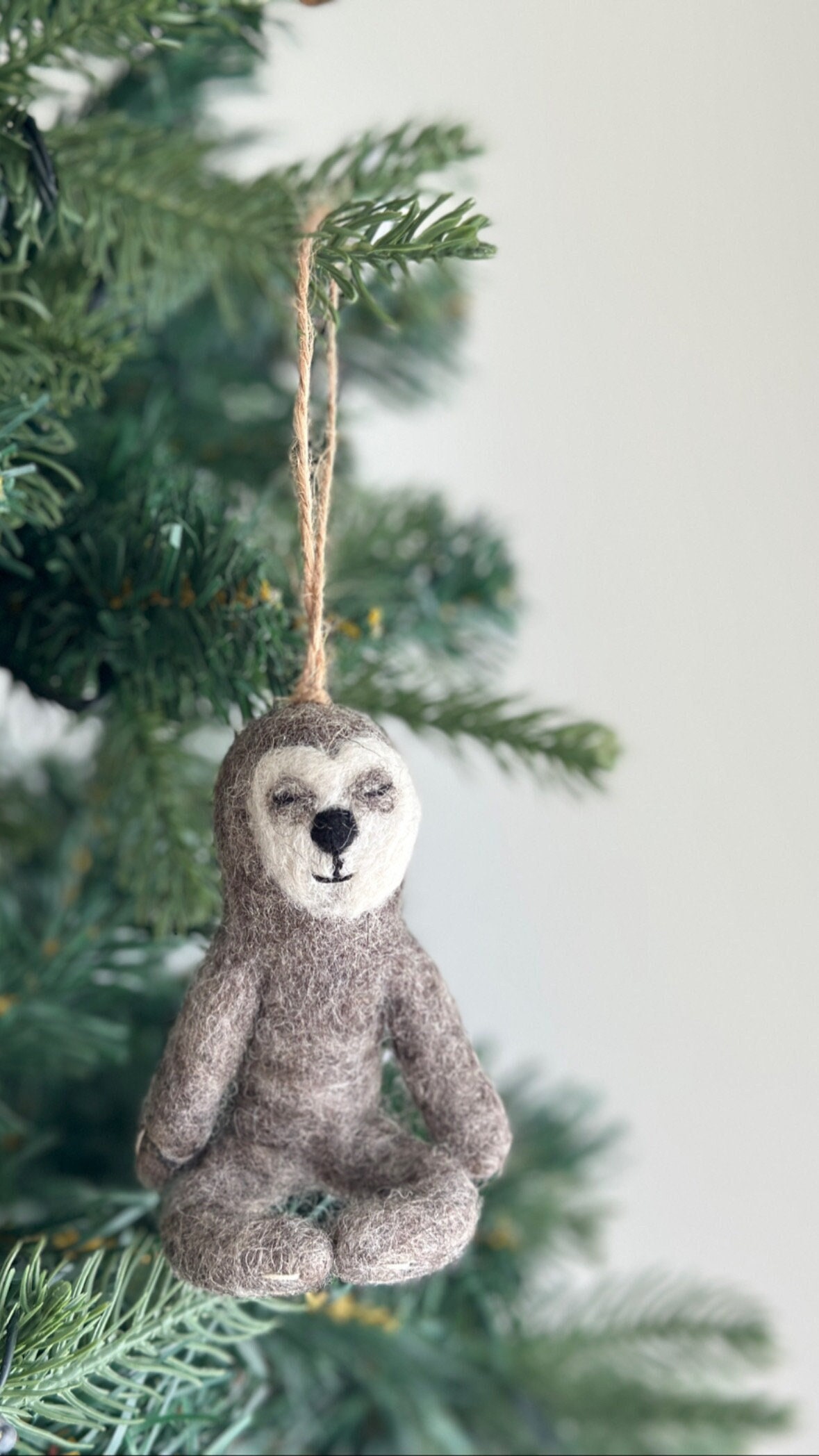 Sloth I Love You - Cedar Ornament Sloth I Love You - Cedar Ornament