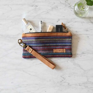 Bracelet pour téléphone tissé à la main, portefeuille bohème, sac à main citadin, sac équitable, cadeaux pour maman, cadeaux pour elle