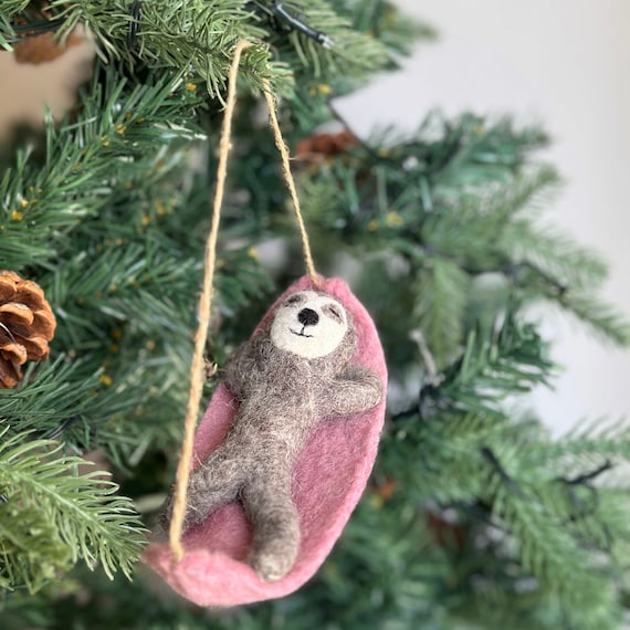 Sloth You only live once - Cedar Ornament Sloth You only live once - Cedar Ornament