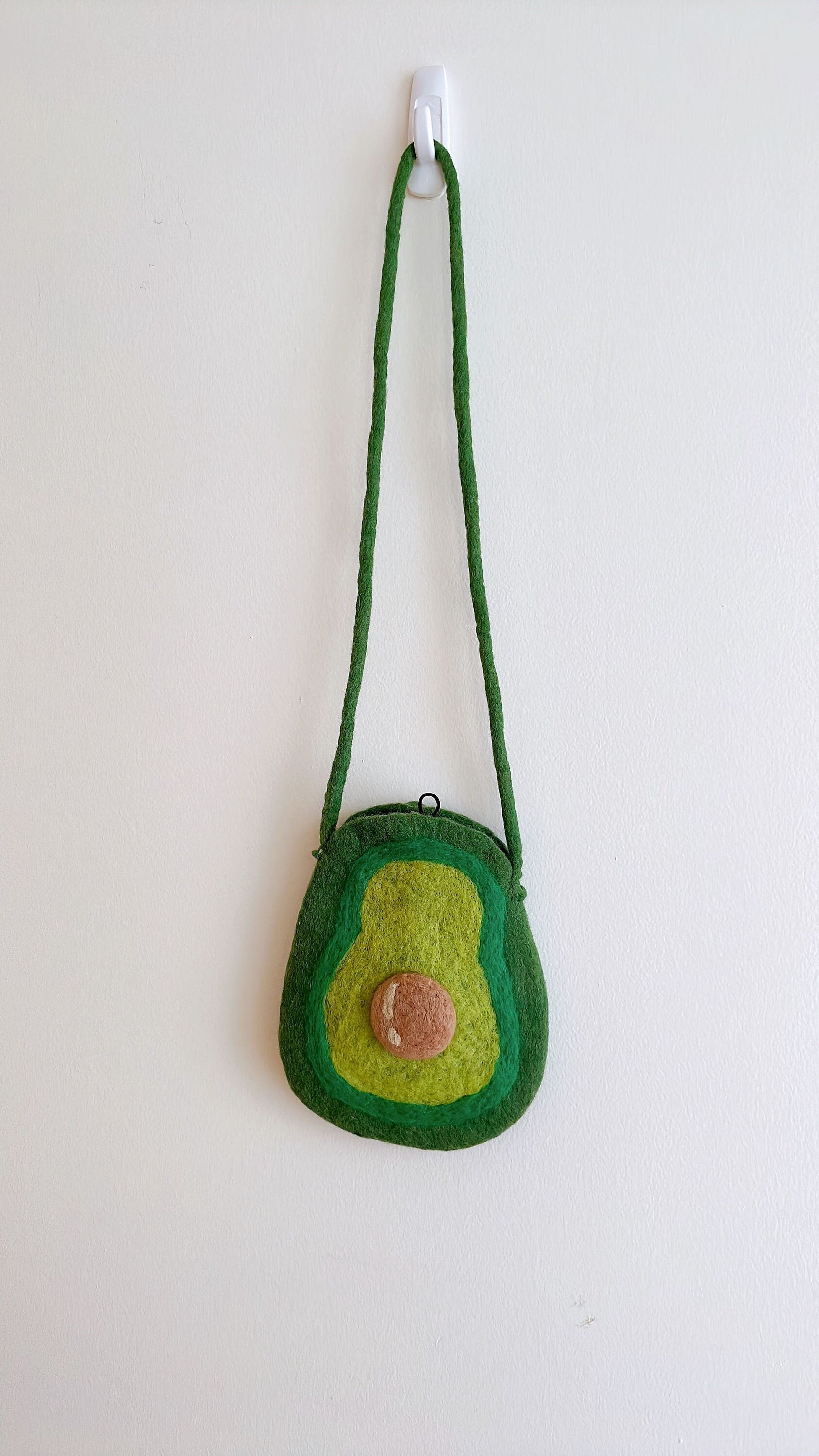 Felt Avocado Crossbody Bags for Kids Avocado Candy Bag Avocado Handbag Adjustable Felt Avocado Purse Ganapati Crafts Design SALE Etsy