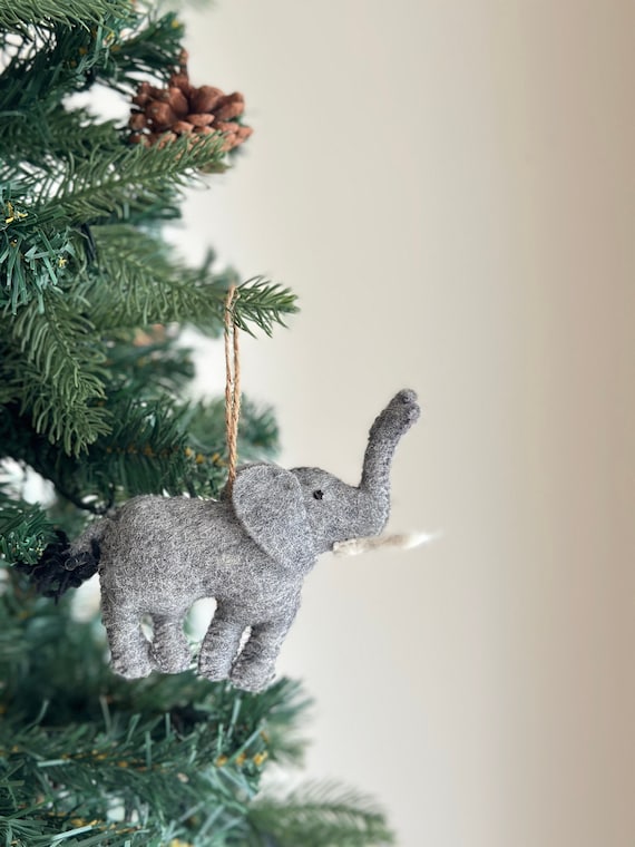 Elephant Worlds Best Son - Cedar Ornament Elephant Worlds Best Son - Cedar Ornament