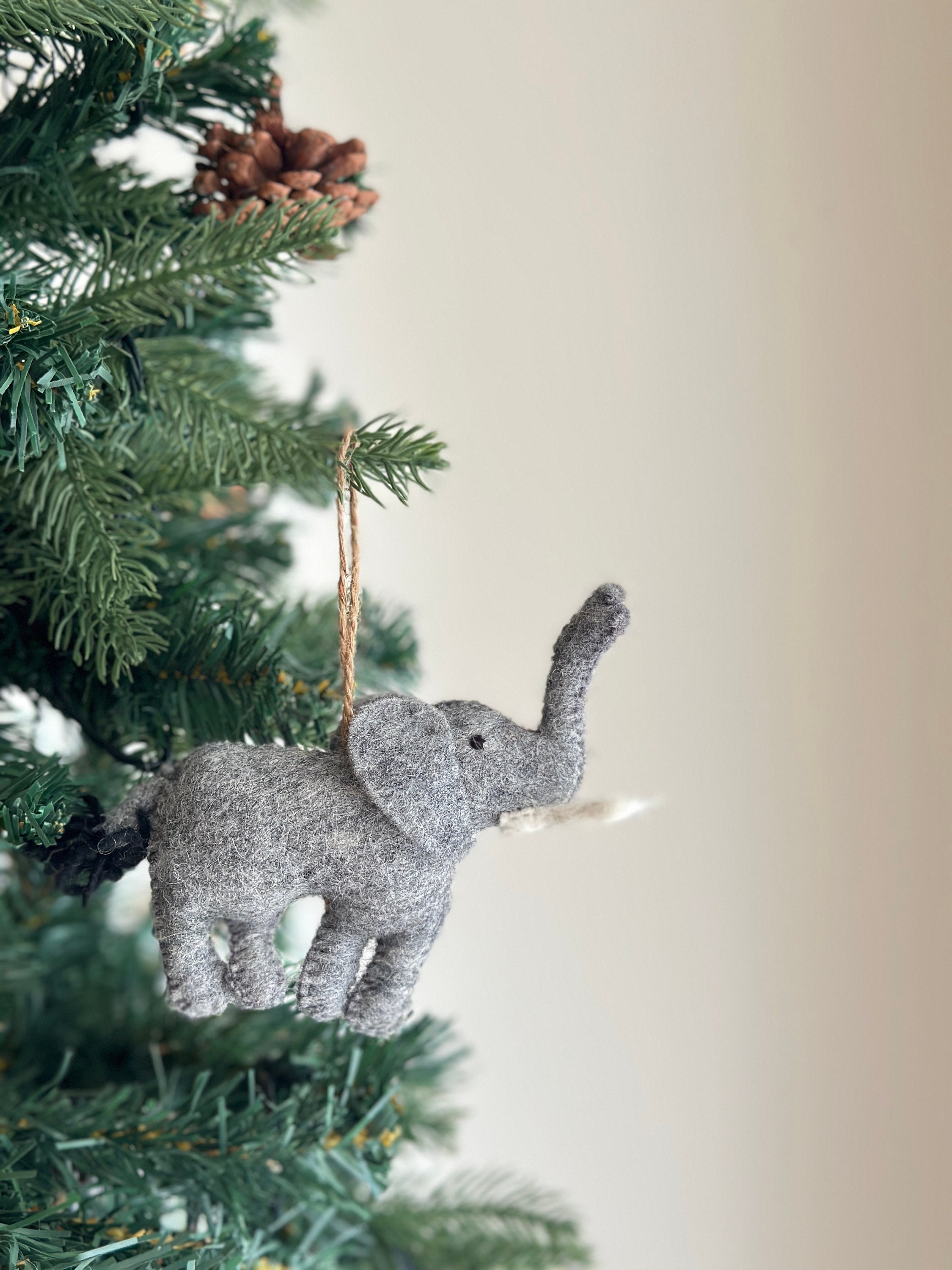 Elephant Worlds Greatest Nana - Cedar Ornament Elephant Worlds Greatest Nana - Cedar Ornament