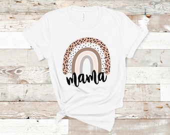 mama rainbow shirt