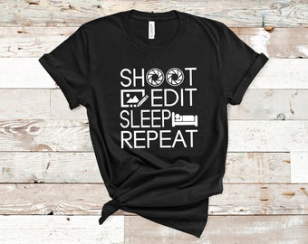 Shoot Sleep Repeat Etsy