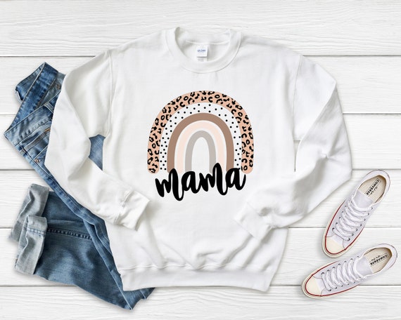 colorful mama sweatshirt