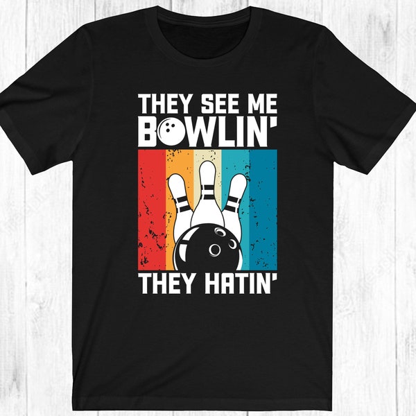 Retro Bowling Shirt Etsy