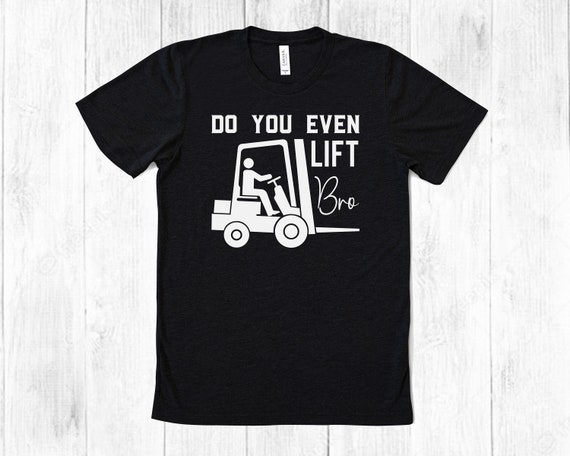 funny forklift shirts