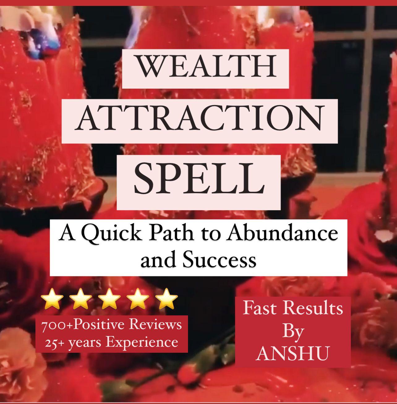 Wealth Manifestation/Attraction Spell for Financial Abundance and Prosperity -Transform Your Finances: A Quick Path to Abundance and Success