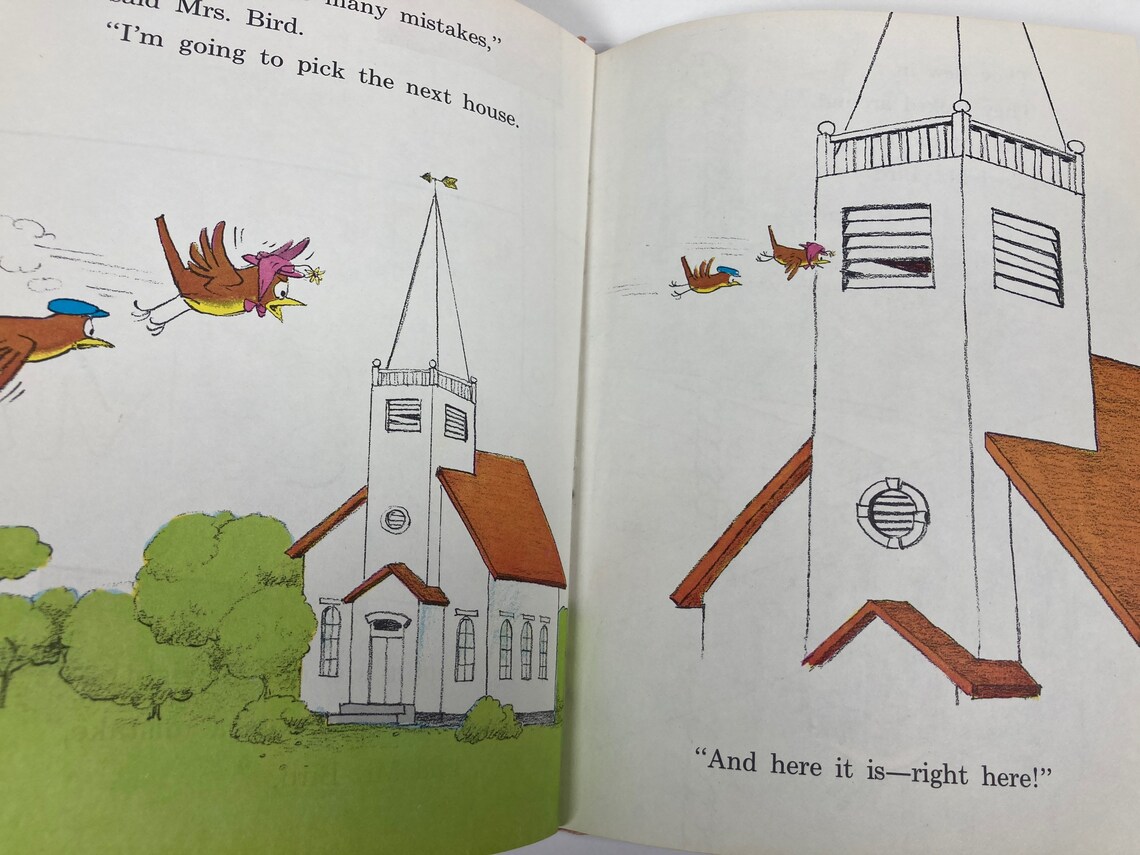 The Best Nest First Edition By P. D. Eastman Dr Seuss Beginner Etsy