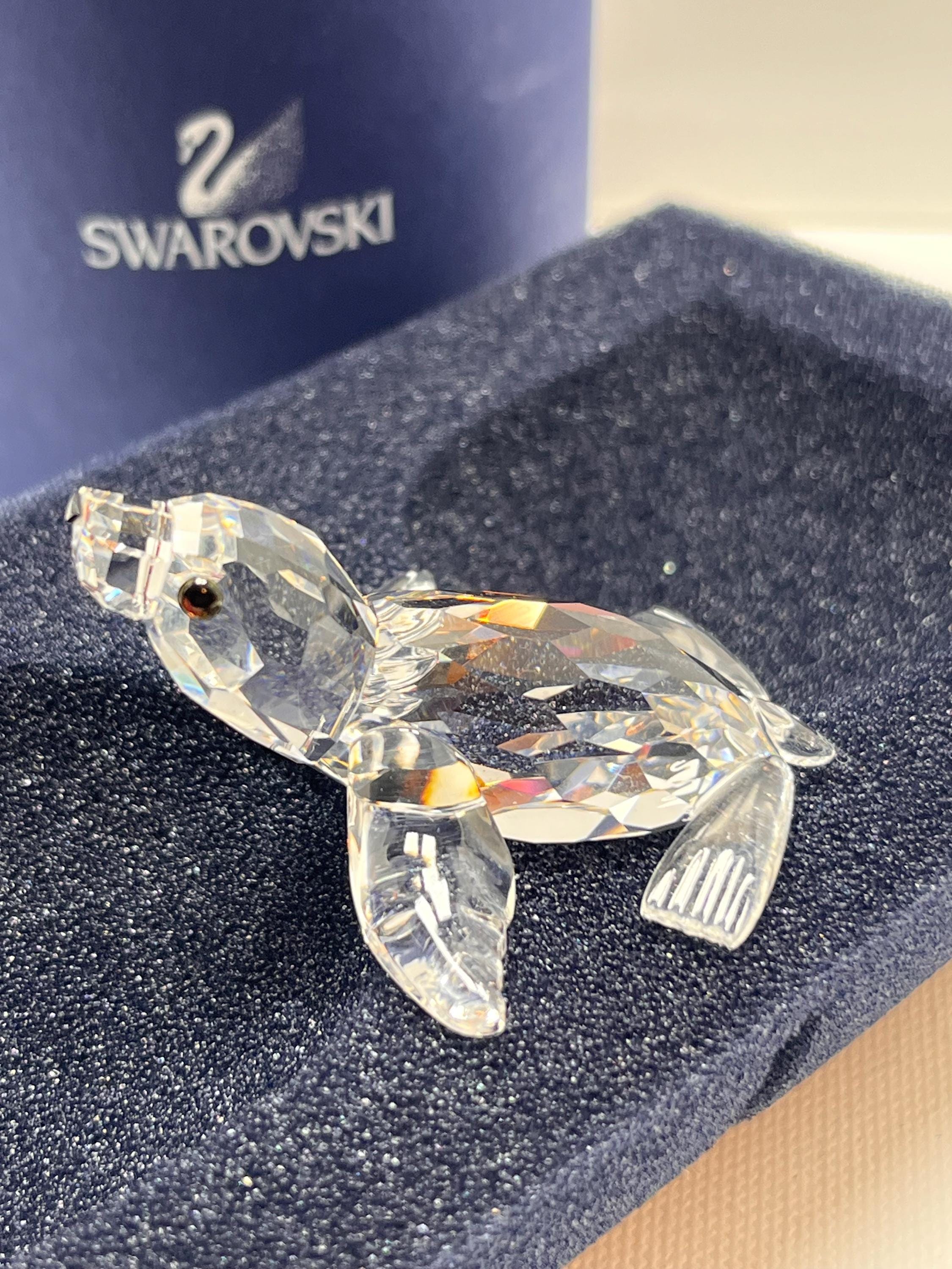 Swarovski Crystal Figurines Lion - Etsy
