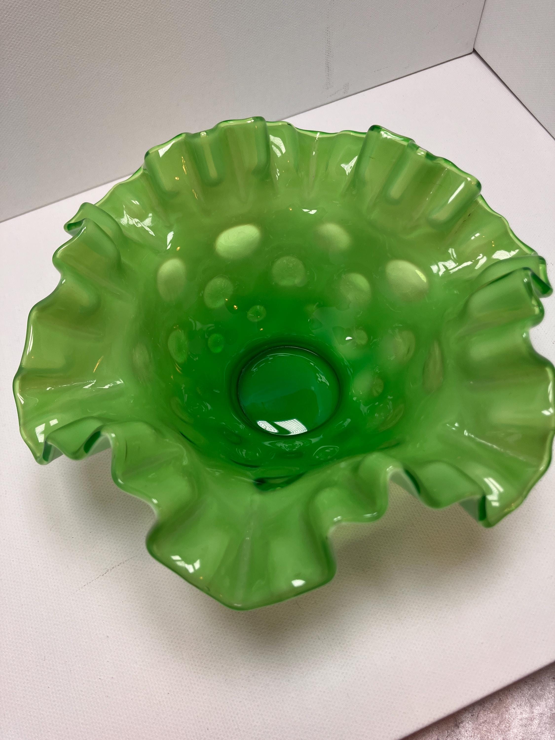 Fenton Green Coin Dot - Etsy