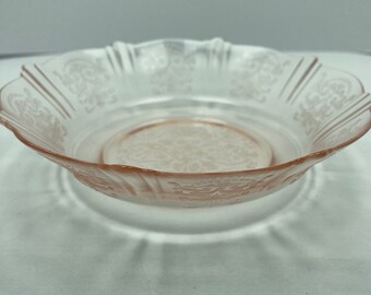 American Sweetheart Pink Depression Glass Cereal Bowl 5 7/8” Made By MacBeth-Evans**Free Shipping**