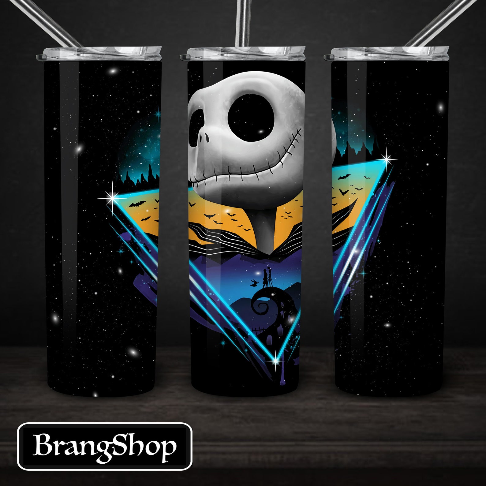 The Nightmare Before Christmas Tumbler PNG Wrap Sublimation  Etsy