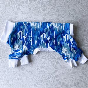 Chinese Crested Lightweight PJs - The Blues Camo