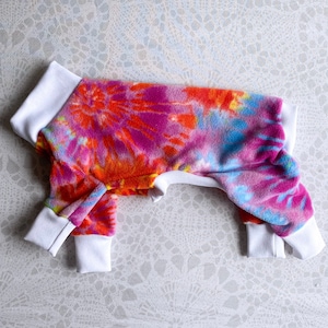 Chinese Crested PJs - Pastel Tye Dye