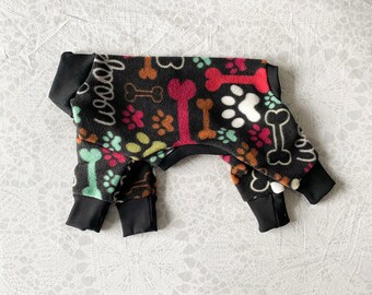 Chinese Crested PJ - Dogs Life Black