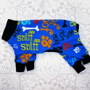 Chinese Crested Fleece PJs - Ruff